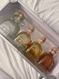 patron 4 unopened bottles