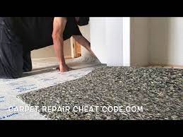 how to install carpet padding step by