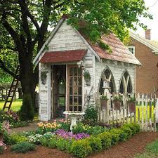 15 Potting Shed And Greenhouse Ideas To