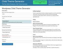 how to create a wordpress child theme