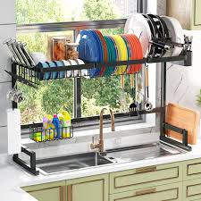 dish drying rack expandable dimension