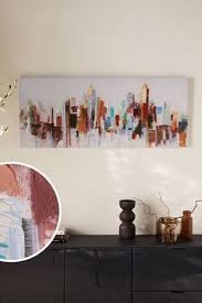 Buy Abstract Cityscape Canvas Wall Art