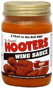 Amazon Com Hooters Wing Sauce Hot The Original 12 Oz Grocery  gambar png