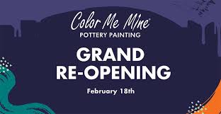 Color Me Mine Pottery Painting First