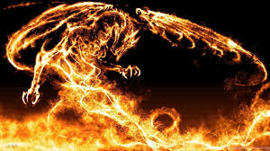 cool fire dragon feel hearts