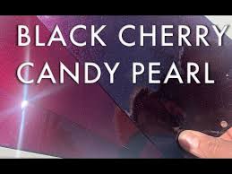 Candy Pearl Black Cherry Color