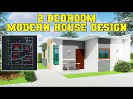 Modern House Design With 2 Bedrooms
