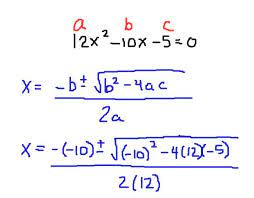 solve the quadratic equations vnaya