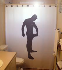 Man Shower Curtain Hunk Male