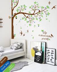 Corner Tree Wall Decal With Name Or