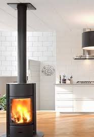Contemporary Stand Alone Gas Fireplaces