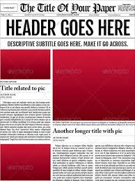 Your mailing the tabloid newspaper layout design. Newspaper Template 16 Free Word Pdf Documents Download Free Premium Templates