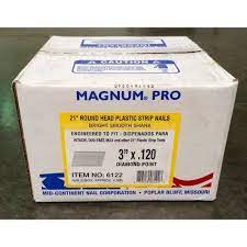 magnum fasteners 6122 3 x 0 120 bright