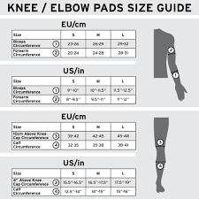 Empire Elbow Pads Sizing Chart Empire Paintball Neoskin