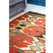 authentic indian hand woven floor