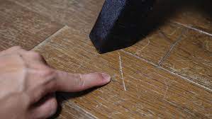 wooden floor scratch