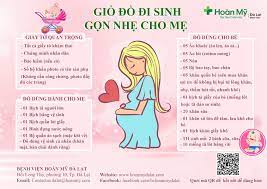 🌸🍀🌸 Giỏ đồ đi sinh cho mẹ và bé... - Bệnh viện Hoàn Mỹ Đà Lạt