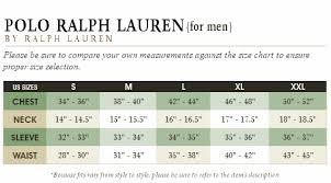 Polo Ralph Lauren Mens Size Chart Cheap Ralph Lauren Clothes