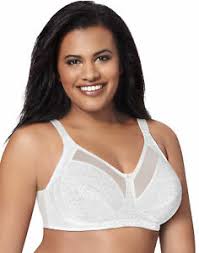 Details About Just My Size Comfort Shaping Wirefree Bra Plus Size Jms Full Coverage Unlined