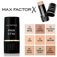 Max Factor Pan Stik Panstik Full Coverage Foundation Stick New Choose Shade Ebay