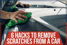 6 hacks to remove scratches from a car