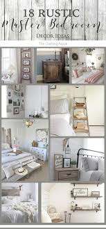 18 rustic master bedroom decor ideas