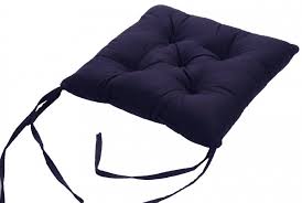 Cotton Chair Cushion Seat Pad With Ties
