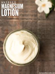 diy whipped magnesium lotion