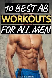 10 best ab workouts from home for men