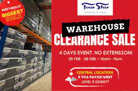 * may not be used with any other offer, discount, coupon, financing or floor demo. Four Star Mattress Warehouse Sales 199 Mattress Promotion At Toa Payoh Allsgpromo