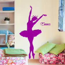 Prima Ballerina Wall Decal Customizable