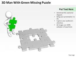Puzzles Or Jigsaws Powerpoint Templates