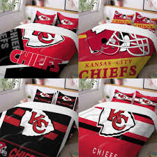 Kansas City Chiefs 3pcs Comforter Set