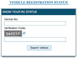 vehicle registration information