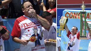 The official site of joey chestnut and joey chestnut eats products including coney sauce keep up with joey! Nathan S Hot Dog Eating Contest Joey Chestnut Scores 12th Win Devouring 71 Hot Dogs Abc11 Raleigh Durham