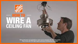 Ceiling fans with lights wiring diagram hunter ceiling fan and light control wiring diagram gallery how to wire ceiling fan with light switch How To Wire A Ceiling Fan Lighting And Ceiling Fans The Home Depot Youtube