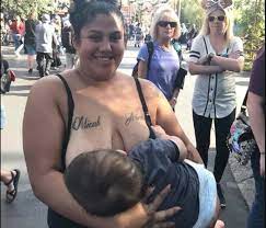 Boobs Are Not Sexual!' Mom Breastfeeds Publicly At Disneyland