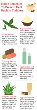 preventing heat rash in toddlers