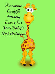 Awesome Giraffe Nursery Decor For Your