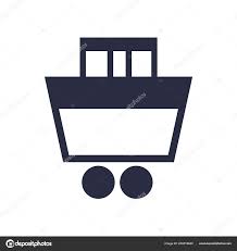 Shopping Cart Icon Vector Isolated White Background Your Web