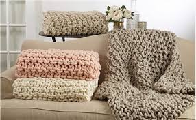 china custom purl knitted cozy throws
