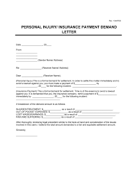 personal injury demand letter pdf word