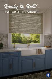 Blinds or shades are often the last things we think about when cleaning even though it only takes 30 minutes a month to clear your conscience — and view. Ready To Roll New Levolor Roller Shades Only At Blinds Com Blinds Com Roller Shades Kitchen Roller Shades Living Room Kitchen Window Blinds