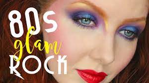 80s glam rock makeup tutorial you