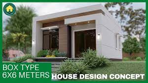 Box Type Minimalist House Design gambar png