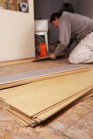 straight line when installing wood flooring