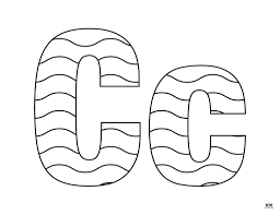 letter c coloring pages 15 free pages