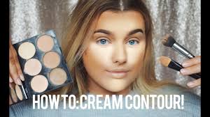 cream contour using s