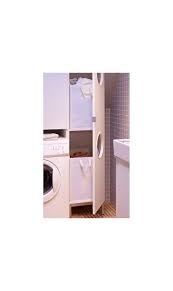 As long as your washer and dryer models are compatible, you can purchase a stacking kit and make this happen! Ikea Lillangen Laundry Sorting Cabinet