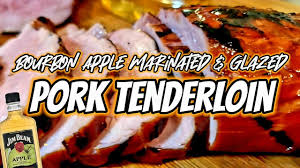bourbon apple marinated pork tenderloin